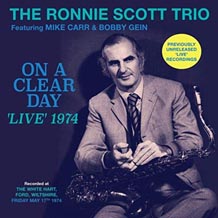 Ronnie Scott Trio On A Clear Day album